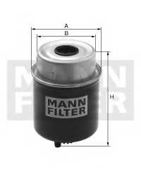 Фильтр топливный MANN-FILTER WK 8151 - изображение