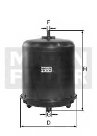 Фильтр масляный MANN-FILTER ZR 9007 z - изображение Фильтр масляный MANN-FILTER ZR 9007 z - изображение