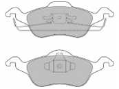 Колодки тормозные дисковые передний для FORD FOCUS(DAW,DBW,DFW,DNW) <b>MAPCO 6487 / 181264</b> - изображение