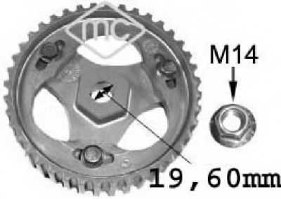 Шестерня, топливный насос высокого давления Metalcaucho 05644 - изображение