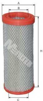 Фильтр воздушный MFILTER A 1076 - изображение Фильтр воздушный MFILTER A 1076 - изображение