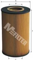 Фильтр масляный MFILTER TE 644 - изображение Фильтр масляный MFILTER TE 644 - изображение
