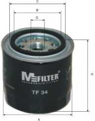 Фильтр масляный MFILTER TF 34 - изображение