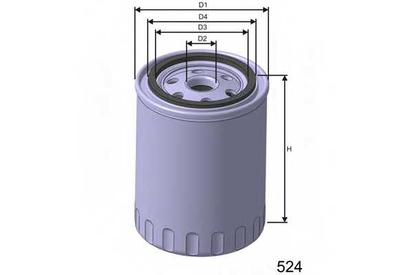 Фильтр масляный <b>MISFAT Z240</b> - изображение