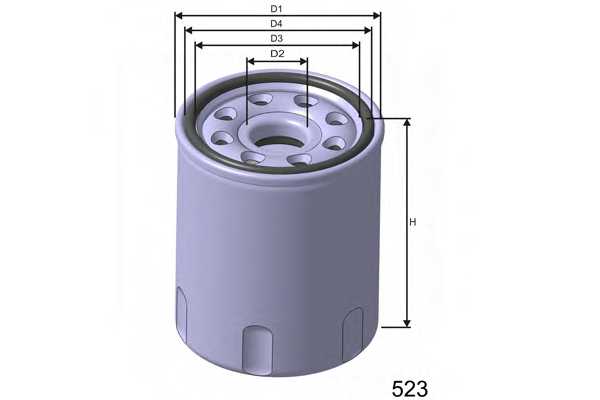 Фильтр масляный <b>MISFAT Z265</b> - изображение