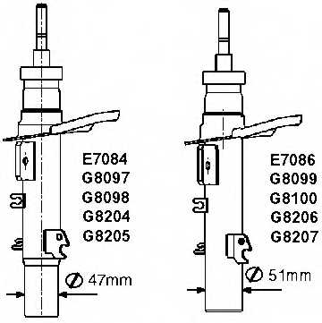 Амортизатор для CITROEN C3, DS3 <b>MONROE G8206</b> - изображение
