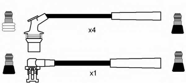 Комплект проводов зажигания NGK RC-RN623 / 8493 - изображение 1