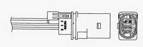 Лямбда-зонд NGK LZA15-GM1 / 0032 - изображение