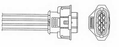 Лямбда-зонд NGK OZA531-GM24 / 0055 - изображение