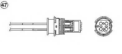 Лямбда-зонд NGK OZA683-EE16 / 1349 - изображение 1