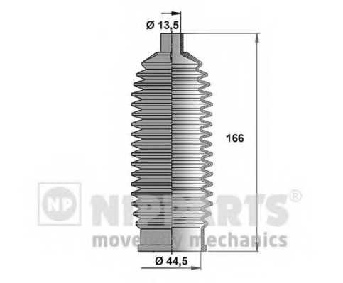 Комплект пылника рулевого управления NIPPARTS J2841014 - изображение
