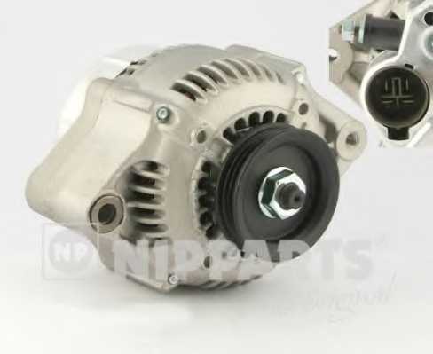 Генератор 60А для HONDA CIVIC(EE,ED, EH,EC,ED,EG), CIVIC II Shuttle(EE), CONCERTO(MA,HW,HWW), CRX(EE,ED) <b>NIPPARTS J5114024</b> - изображение