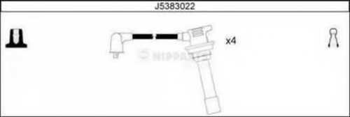 Комплект проводов зажигания NIPPARTS J5383022 - изображение