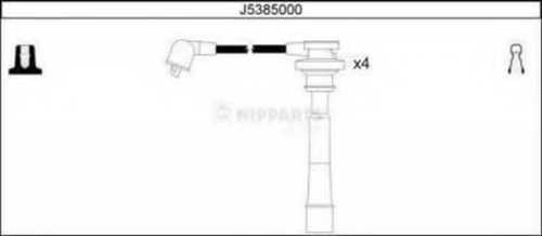 Комплект проводов зажигания NIPPARTS J5385000 - изображение