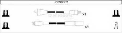 Комплект проводов зажигания NIPPARTS J5390002 - изображение