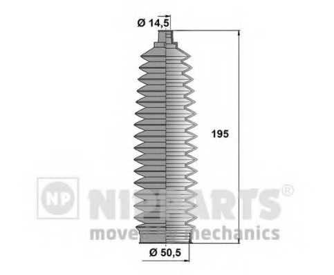 Комплект пылника рулевого управления NIPPARTS N2842034 - изображение