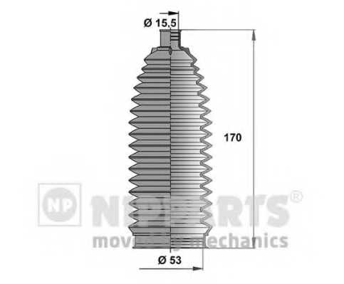 Пыльник рулевой рейки <b>NIPPARTS N2842041</b> - изображение