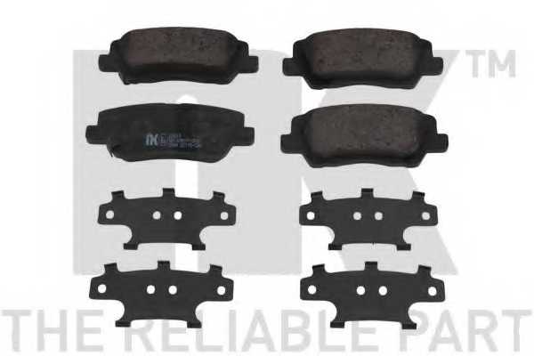 Колодки тормозные дисковые <b>NK 229219</b> - изображение