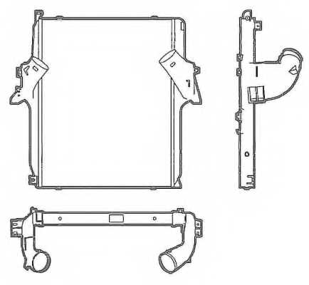 Интеркулер NRF 30021 - изображение Интеркулер NRF 30021 - изображение