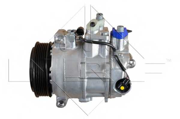 Компрессор кондиционера для MERCEDES C, CLC, CLK, CLS, E, G, GL, GLK, M, R, S, SL, SLK, SPRINTER, V, VIANO, VITO <b>NRF EASY FIT 32214</b> - изображение 1