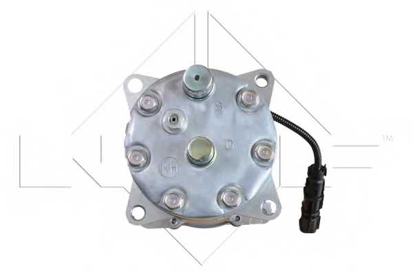 Компрессор кондиционера для MAN TGA, TGL, TGM <b>NRF EASY FIT 32707</b> - изображение 3