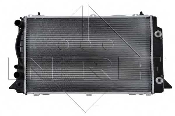 Радиатор двигателя (Al) AUDI 80 2.0 92- <b>NRF 50528</b> - изображение 1