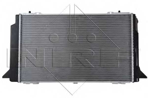 Радиатор двигателя (Al) AUDI 80 2.0 92- <b>NRF 50528</b> - изображение 2
