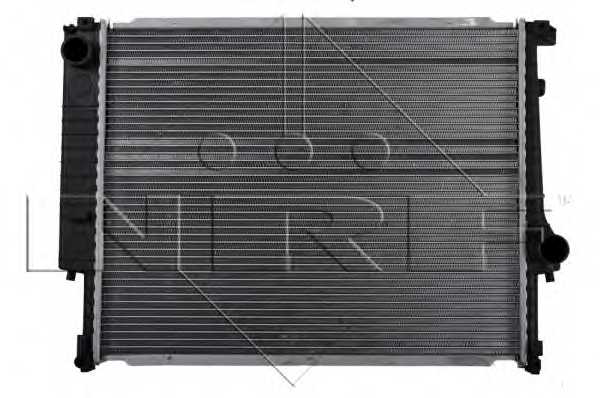 Радиатор охлаждения двигателя NRF 509558 - изображение 2