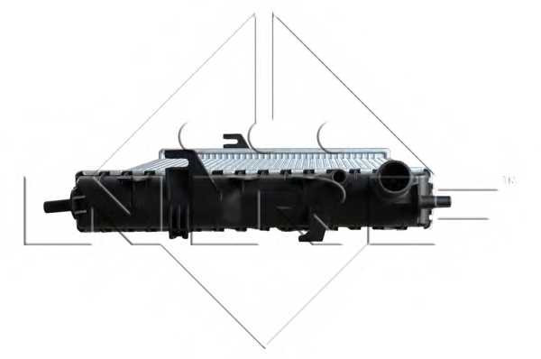 Радиатор охлаждения двигателя NRF 514436 - изображение 4
