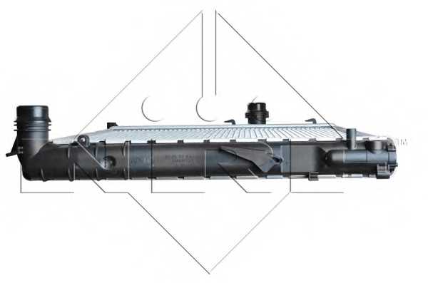 Радиатор двигателя (Al) BMW 3 2.0D 98- <b>NRF 51577</b> - изображение 4
