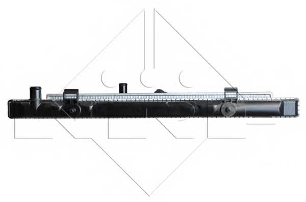 Радиатор охлаждения двигателя NRF 53387 - изображение 3