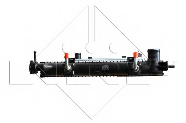 Радиатор охлаждения двигателя NRF 53512 - изображение 3