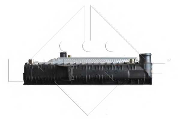 Радиатор охлаждения двигателя NRF 539509 - изображение 3