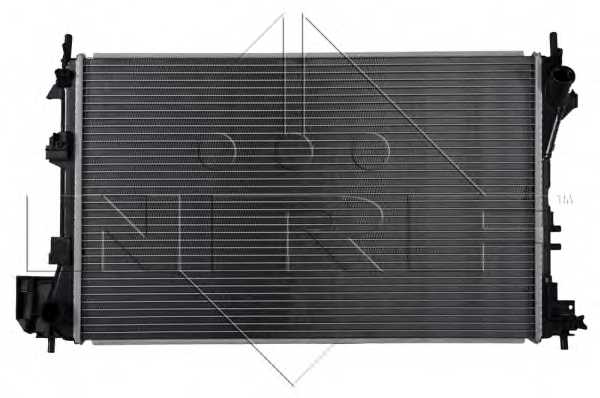 Радиатор охлаждения двигателя NRF 58293 - изображение 1