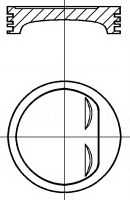 Поршень NURAL 87-104200-30 - изображение