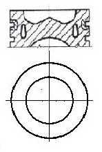 Поршень NURAL 87-139507-00 - изображение Поршень NURAL 87-139507-00 - изображение