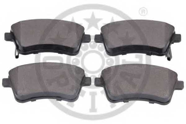 Колодки тормозные дисковые передний для HYUNDAI ix20(JC) / KIA VENGA(YN) <b>OPTIMAL 12575</b> - изображение 1