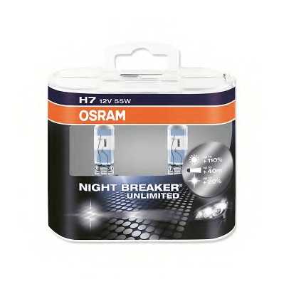 Лампа H7 12V 55W OSRAM 64210NBU-HCB (евробокс 2шт) - изображение 2