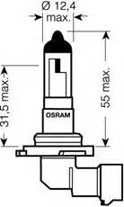 Лампа накаливания HB4 12В 51Вт OSRAM 9006-01B - изображение 1