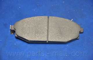 Колодки тормозные дисковые передний для HYUNDAI GALLOPER / MITSUBISHI GALLOPER(JK-01) <b>PARTS-MALL PKA-006</b> - изображение 2