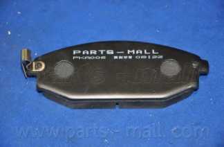 Колодки тормозные дисковые передний для HYUNDAI GALLOPER / MITSUBISHI GALLOPER(JK-01) <b>PARTS-MALL PKA-006</b> - изображение 3