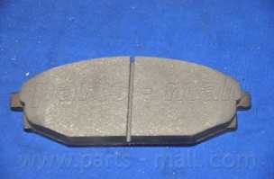 Колодки тормозные дисковые передний для HYUNDAI GALLOPER / MITSUBISHI GALLOPER(JK-01) <b>PARTS-MALL PKA-006</b> - изображение 4