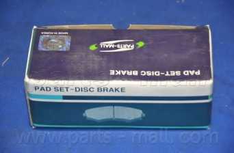 Колодки тормозные дисковые передний для HYUNDAI GALLOPER / MITSUBISHI GALLOPER(JK-01) <b>PARTS-MALL PKA-006</b> - изображение Колодки тормозные дисковые передний для HYUNDAI GALLOPER / MITSUBISHI GALLOPER(JK-01) <b>PARTS-MALL PKA-006</b> - изображение