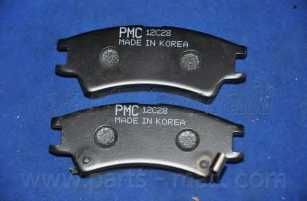 Колодки тормозные дисковые передний для HYUNDAI ATOS(MX) <b>PARTS-MALL PKA-014</b> - изображение 1