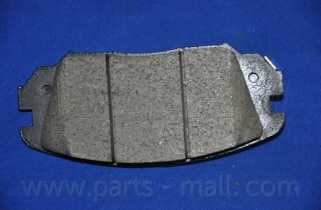 Колодки тормозные дисковые передний для HYUNDAI GRANDEUR(TG), SONATA(NF) <b>PARTS-MALL PKA-029</b> - изображение 4