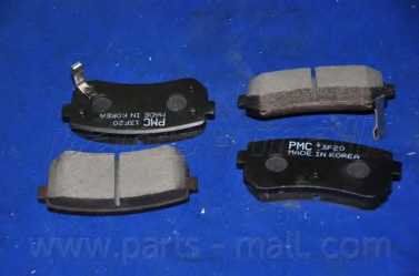 Колодки тормозные дисковые PARTS-MALL PKA-033 - изображение 1