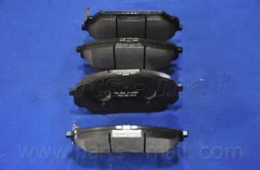 Колодки тормозные дисковые передний для HYUNDAI ix55 <b>PARTS-MALL PKA-038</b> - изображение 2