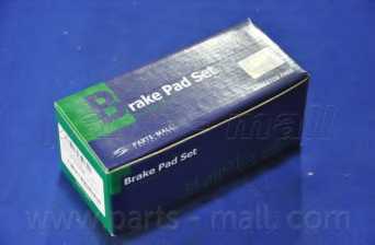 Колодки тормозные дисковые передний для HYUNDAI ix55 <b>PARTS-MALL PKA-038</b> - изображение Колодки тормозные дисковые передний для HYUNDAI ix55 <b>PARTS-MALL PKA-038</b> - изображение