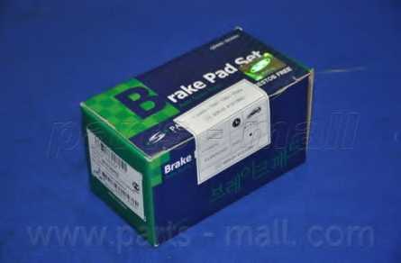 Колодки тормозные дисковые передний <b>PARTS-MALL PKA-E34</b> - изображение Колодки тормозные дисковые передний <b>PARTS-MALL PKA-E34</b> - изображение