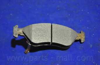 Колодки тормозные дисковые передний для KIA CLARUS(GC,K9A) <b>PARTS-MALL PKB-007</b> - изображение 4